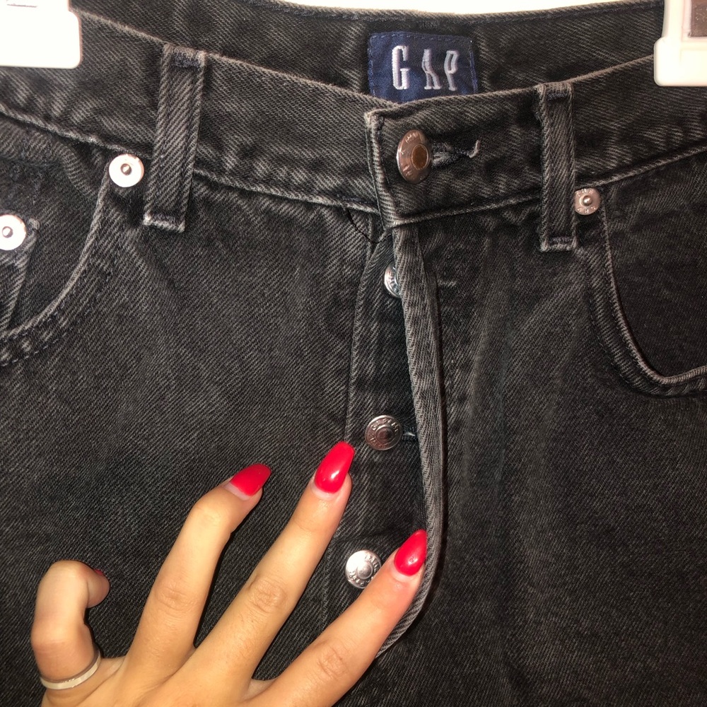 VINTAGE Black High Waisted Gap Shorts